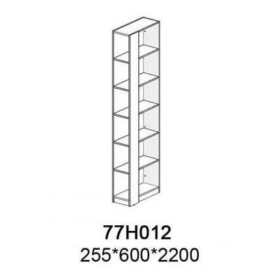 Стеллаж-окончание(Левый - изображен) АЙС. Фото №3