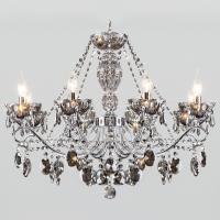 Потолочная люстра Eurosvet Teodore 10103/8 хром/дымчатый хрусталь Strotskis фото Потолочная люстра Eurosvet Teodore 10103/8 хром/дымчатый хрусталь Strotskis. Фото №1