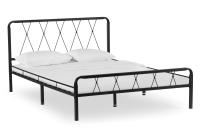 Кровать Иоханна 18 140х200 черная. Фото №1