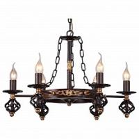 Подвесная люстра Arte Lamp Cartwheel A4550LM-6CK. Фото №1