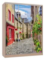 Шкаф-купе Бассо 7-600 Европа (полки слева) дуб млечный