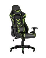 Кресло игровое TopChairs Corvette зеленое фото Кресло игровое TopChairs Corvette зеленое. Фото №1