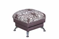 Пуф Рони, (350х350х460) шоколад (экокожа). Фото №1