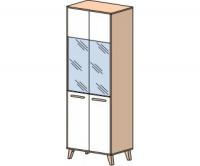 Шкафдвухдверный со стеклом Эрика фото Шкафдвухдверный со стеклом Эрика