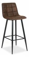 Стул SPICE (mod.8078) металл,ткань наппа, 51 x 42 x 104 см, темно-коричневый/черный, PK-03 (поставляется только по 2 шт) Стул SPICE (mod.8078) металл,ткань наппа, 51 x 42 x 104 см, темно-коричневый/черный, PK-03 (поставляется только по 2 шт)