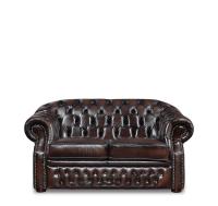 Диван B-128 лавсит (2-х местный) коричневый. Фото №1