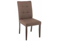 Стул деревянный Madina dark walnut / fabric brown Стул деревянный Madina dark walnut / fabric brown