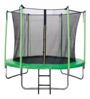 Батут AL-in244 2440 мм, зеленый, черный
