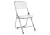 Стул Chair раскладной белый фото Стул Chair раскладной белый. Фото №1