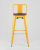 Стул барный TOLIX WOOD со спинкой желтый фото Стул барный TOLIX WOOD со спинкой желтый. Фото №4
