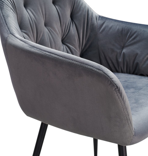 Стул DC8175 GREY серый. Фото №9