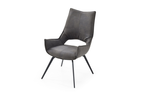 Стул DC1241 серый/черный. Фото №9