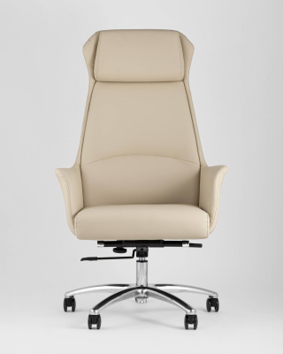 Кресло руководителя TopChairs Viking бежевое фото Кресло руководителя TopChairs Viking бежевое. Фото №4