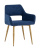Стул Кромвель NEW синий фото Стул Кромвель NEW синий. Фото №2