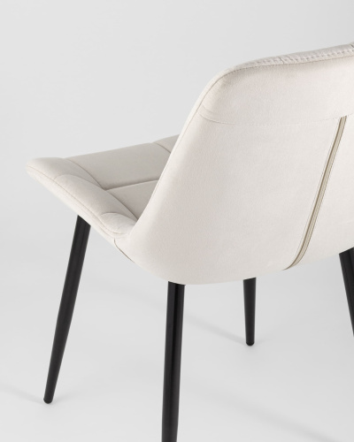 Стул Флекс велюр бежевый. Фото №9