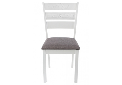 Стул деревянный Simol серый фото Стул деревянный Simol серый. Фото №3