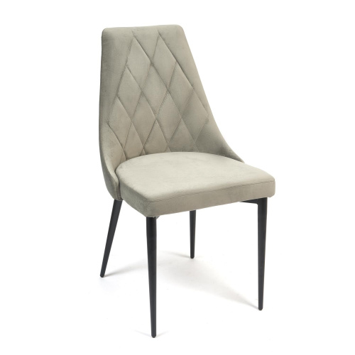 Стул Lavanda (mod. 712) (серый barkhat 26/черный). Фото №1