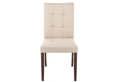 Стул деревянный Madina dark walnut / fabric cream фото Стул деревянный Madina dark walnut / fabric cream. Фото