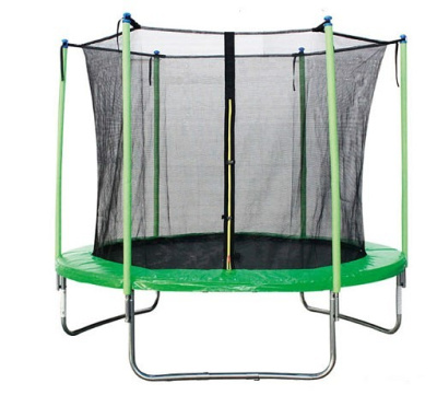 Батут AL-in244 2440 мм, зеленый, черный. Фото