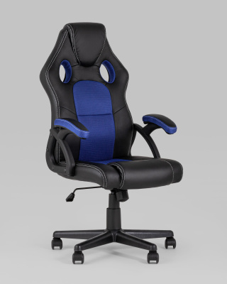 Кресло игровое TopChairs Concorde синее фото Кресло игровое TopChairs Concorde синее. Фото №3