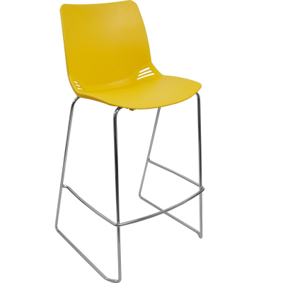 Стул Race (пруток) барный хром. Фото №4