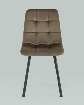 Стул Chilly велюр коричневый фото Стул Chilly велюр коричневый. Фото №5