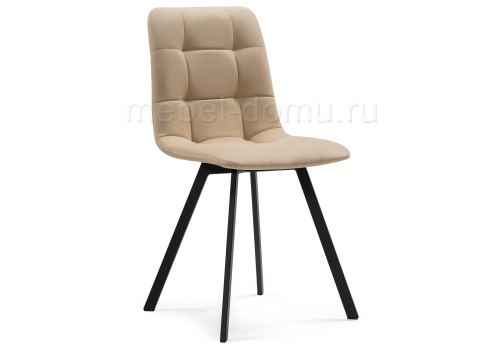 Стул Чилли бежевый / черный. Фото №1