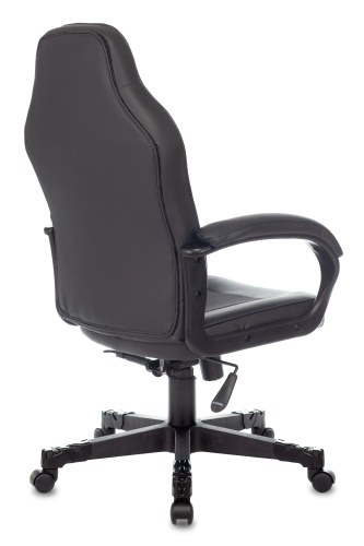 Кресло игровое Zombie GAME 17 черный текстиль/эко.кожа крестовина пластик. Фото №6