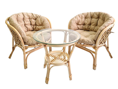 Комплект Багама Дуэт с бежевыми подушками. Фото №2