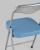 Стул складной ДЖОН металлик, голубой. Фото №7
