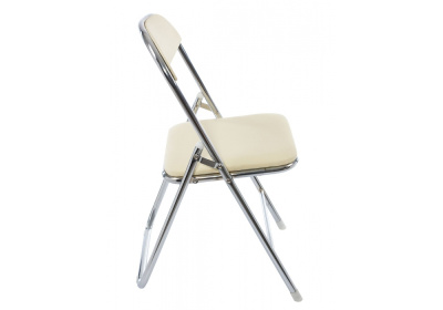 Стул Fold раскладной бежевый. Фото
