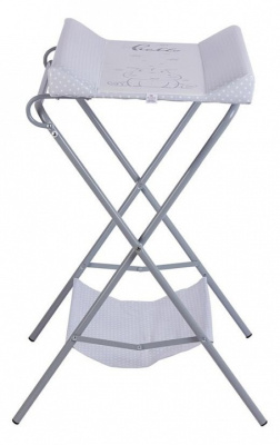 Стол пеленальный Polini kids Бегемотик, серый. Фото №4