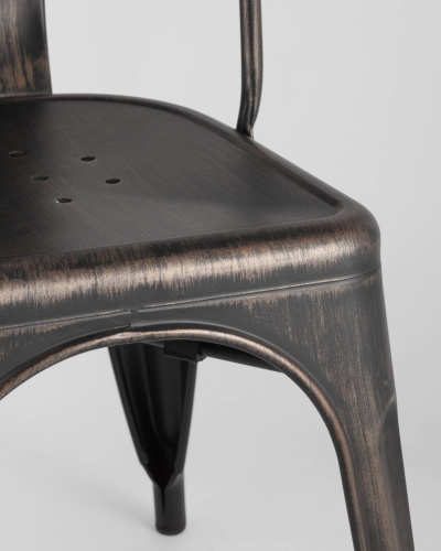 Стул барный Марсель велюр серый. Фото №10