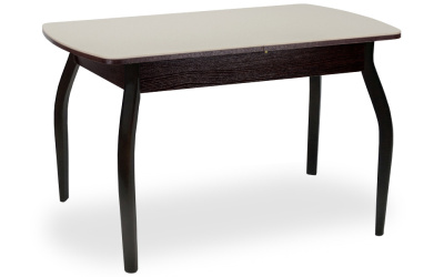 Стол Чикаго СТ Беж-Венге ноги массив. Фото