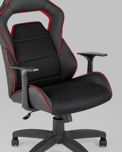 Кресло игровое TopChairs Meteor черное. Фото №9