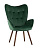 Стул Гранд велюр зеленый