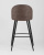 Стул барный Лион коричневая экокожа фото Стул барный Лион коричневая экокожа. Фото №6