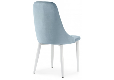 Стул Kora light blue / white фото Стул Kora light blue / white. Фото №4