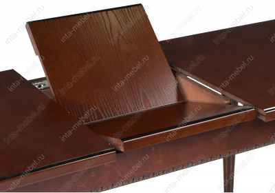 Стол деревянный Леджер вишня / патина. Фото