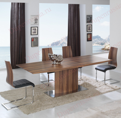 Обеденный стол DUPEN DT-02 орех. Фото №5