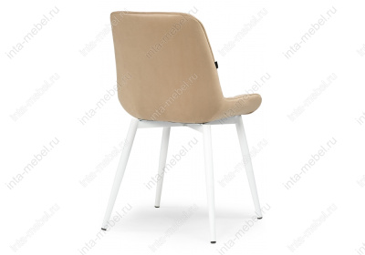 Стул деревянный Баодин velutto 05 / белый. Фото №4