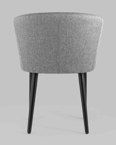 Кресло Ральф рогожка тёмно-серый. Фото №6