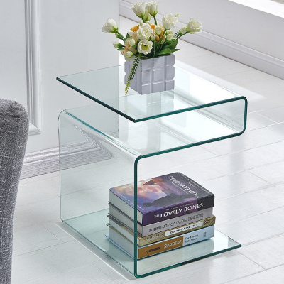 Стол журнальный F-C601 прозрачный. Фото №2