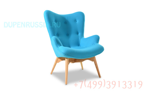 Кресло DC917 blue-голубое. Фото №4