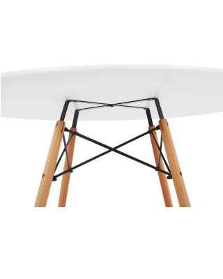 Стол DSW 120, белый. Фото