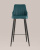 Стул барный Коналл экокожа темно-синий фото Стул барный Коналл экокожа темно-синий. Фото №6