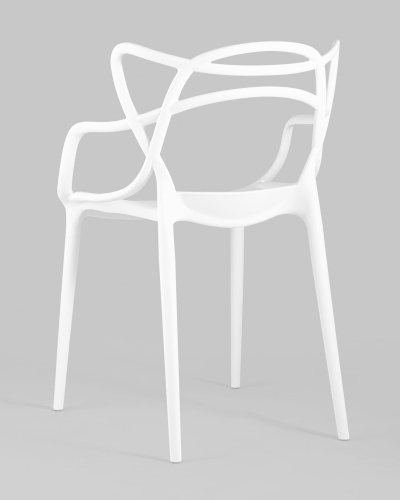 Стул Masters (Мастерс) пластик белый. Фото №7