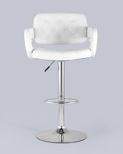 Стул барный Бентли белый. Фото №5