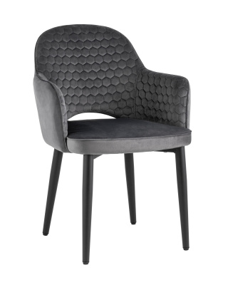 Стул Венера Хани велюр серый. Фото