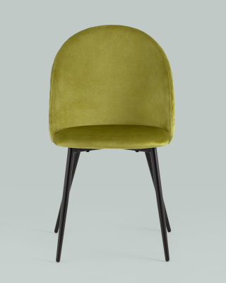 Стул Lilly велюр фисташковый. Фото №5